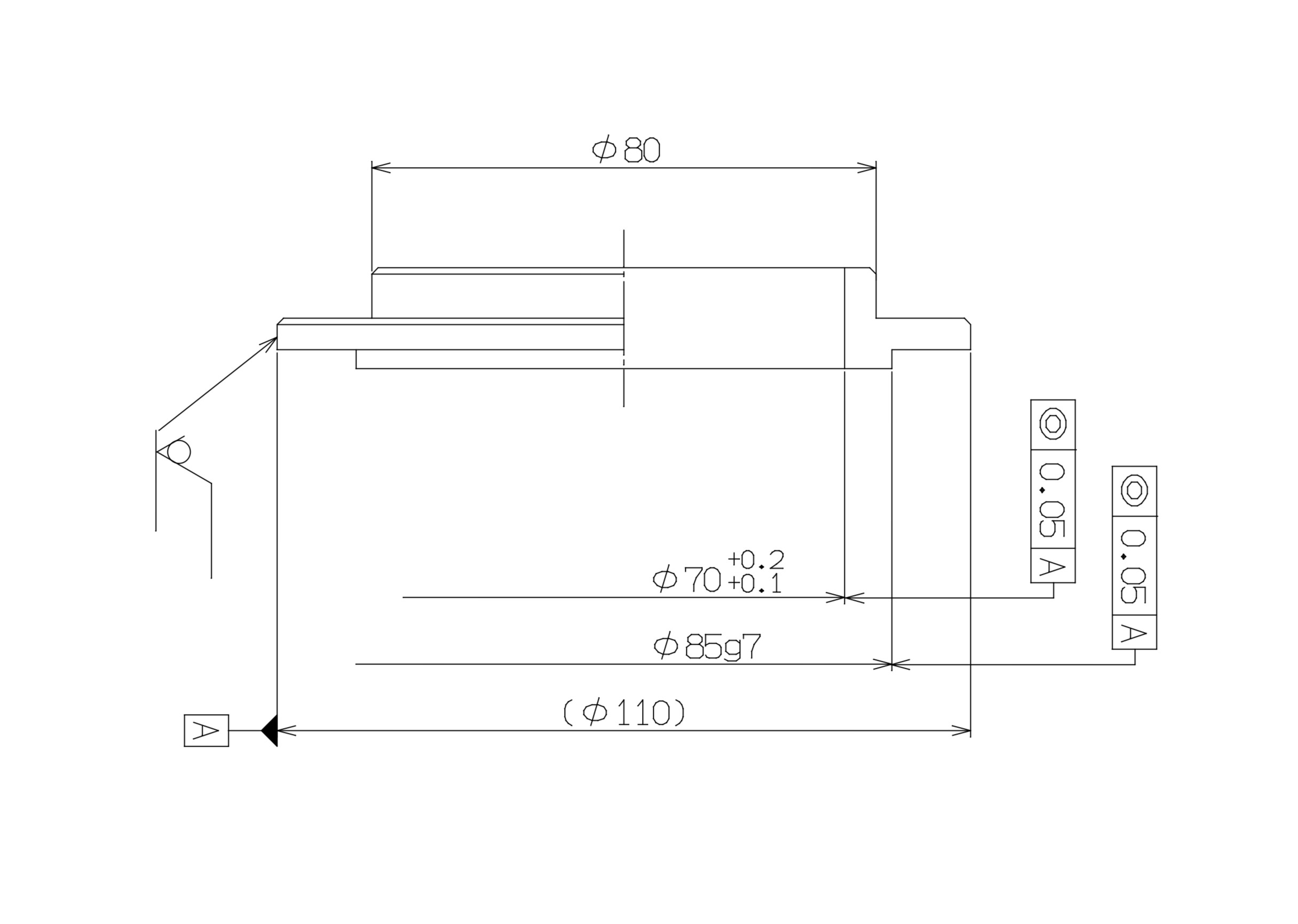 データム軸を指定する面（素材面）を切削可にすることによるコストダウン | 精密切削 スピード加工センター.com